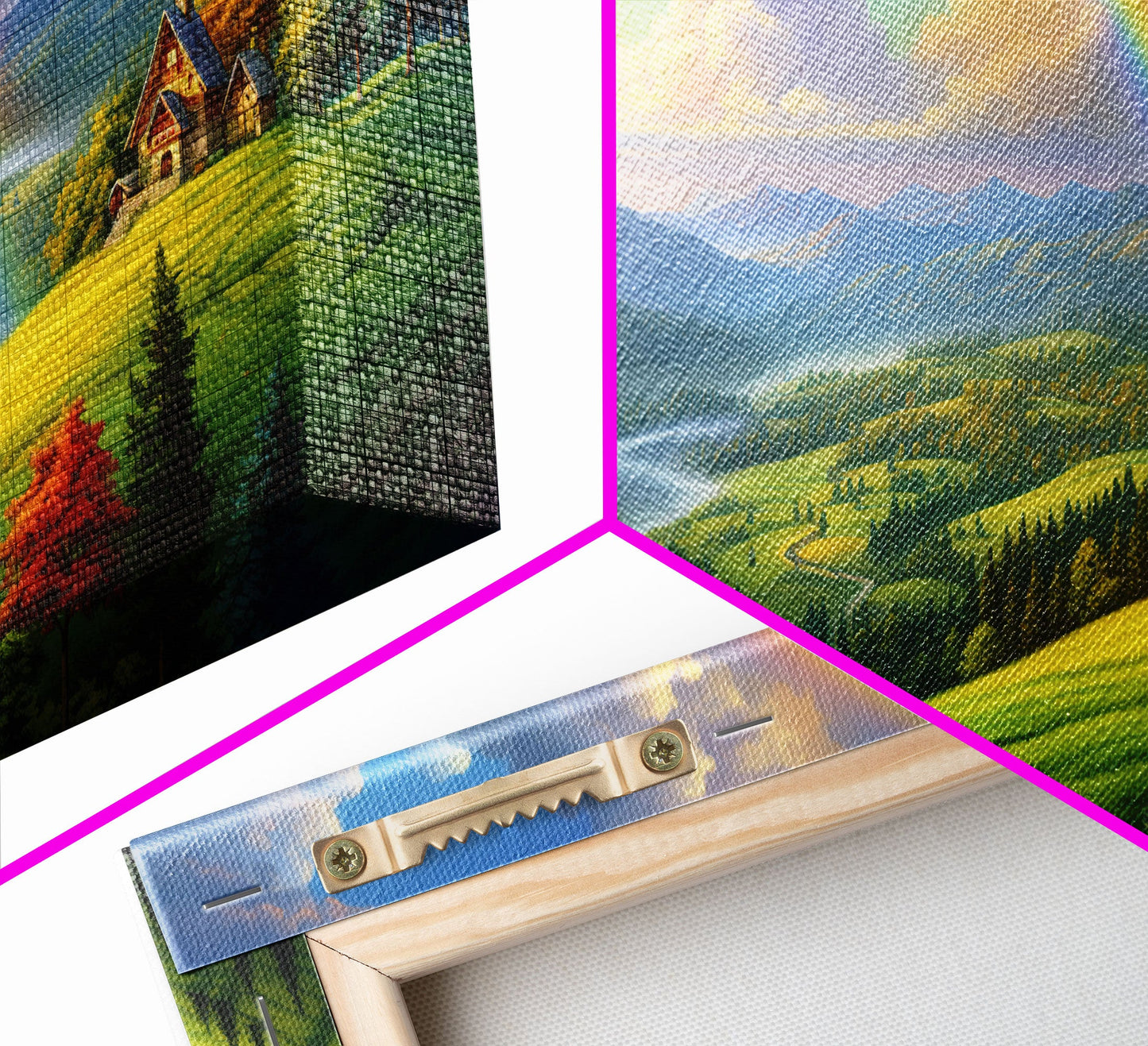 Modern Wall Art | Premium Canvas Prints | Hand-Stretched Giclée Artwor