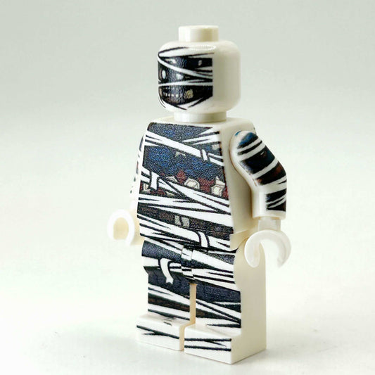 CAPTAIN as Mummy Minifig made using LEGO parts