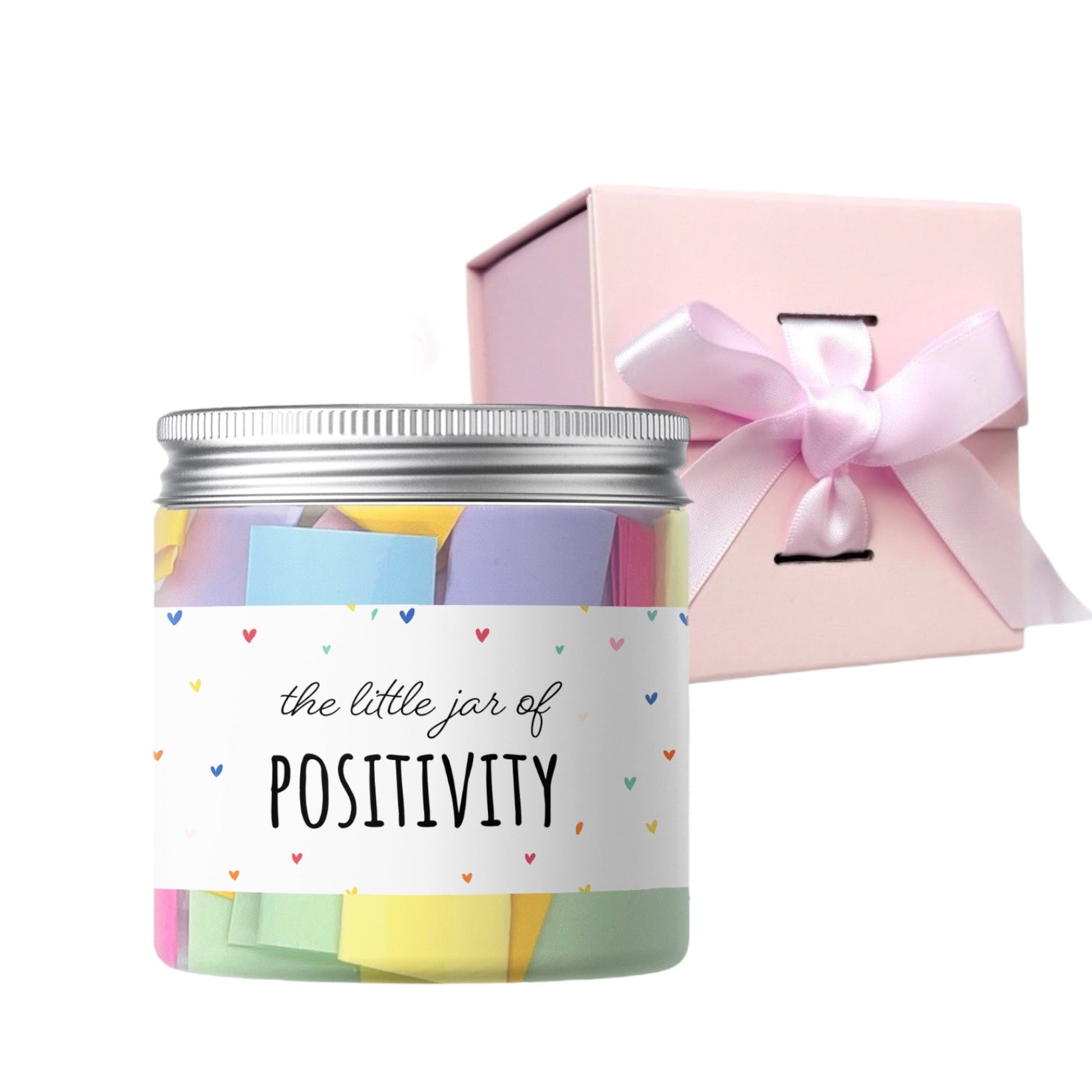 The Positivity Jar: Uplifting Quotes & Daily Affirmations Gift Box Set