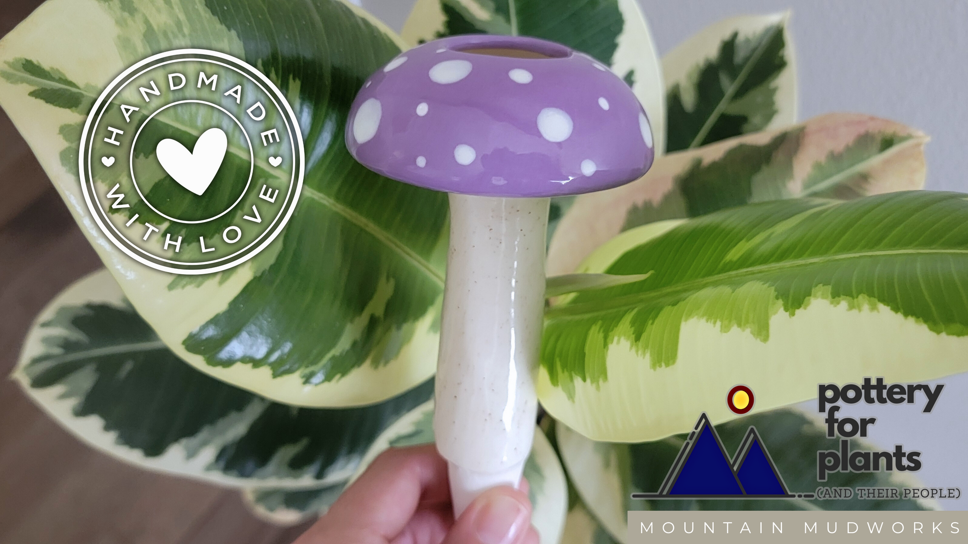 Magic Mushroom Plant Watering Spike – Self-Watering Garden Accessory