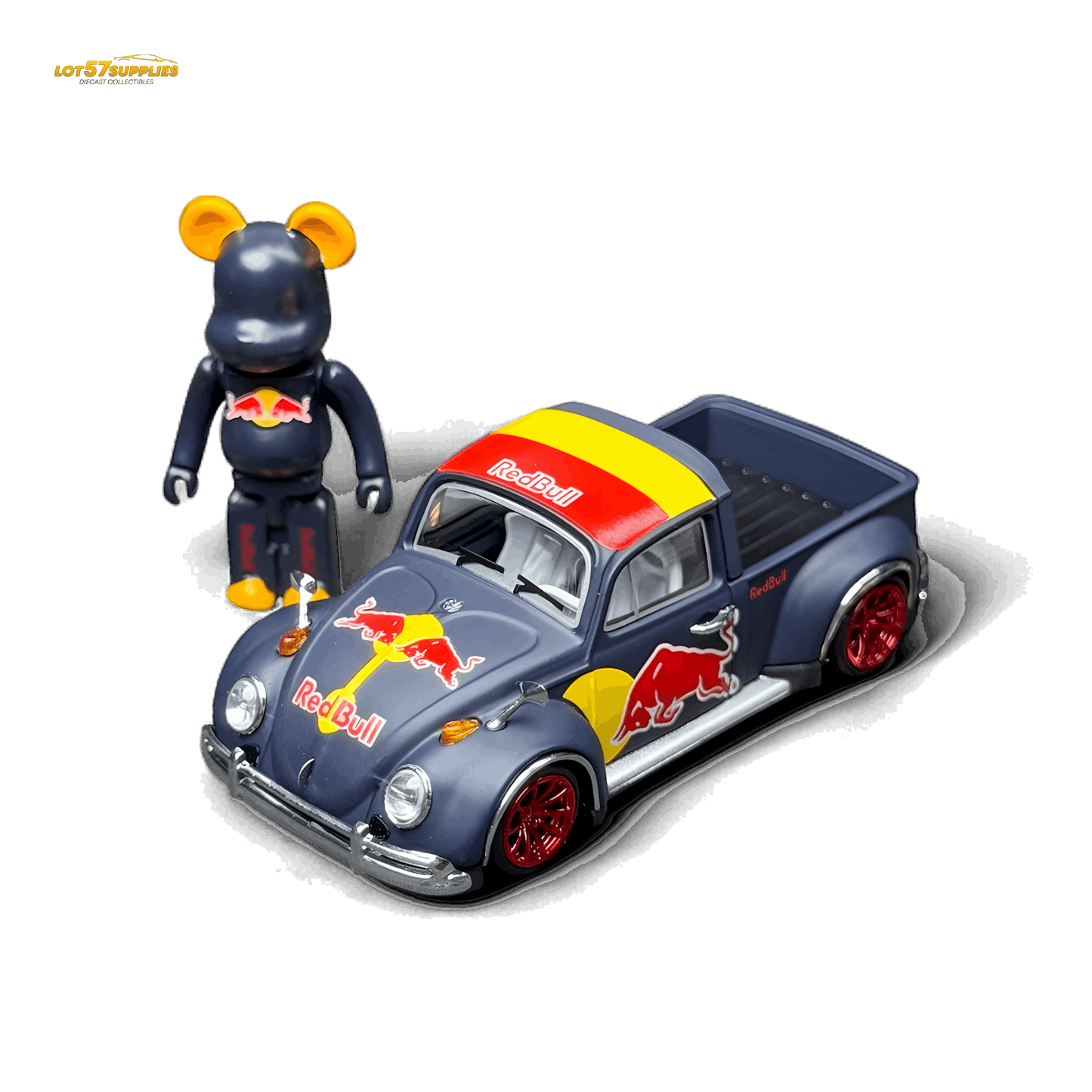 Liberty 64 Beetle Pickup - R e d B u l l 1:64