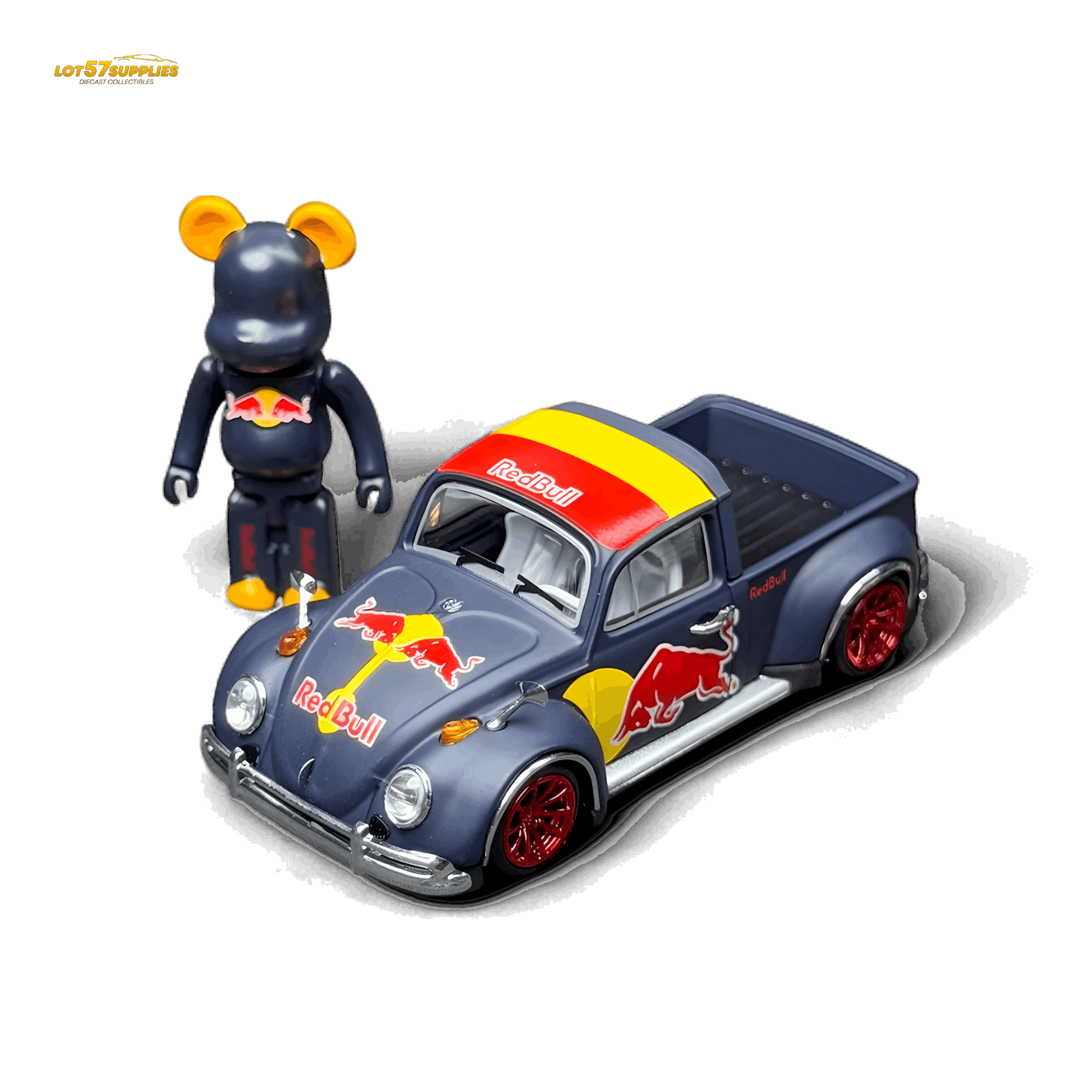 Liberty 64 Beetle Pickup - R e d B u l l 1:64