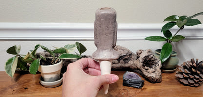 Moai Statue Ceramic Plant Watering Spike
