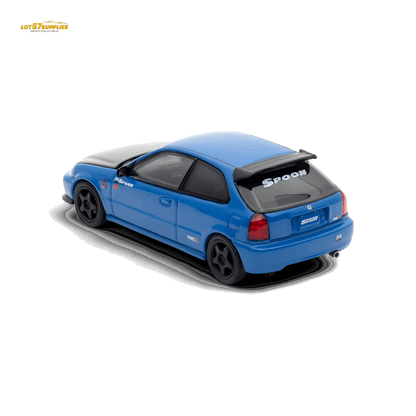 Motorhelix Honda Civic EK9 Malaysia Limited Edition - Blue 1:64