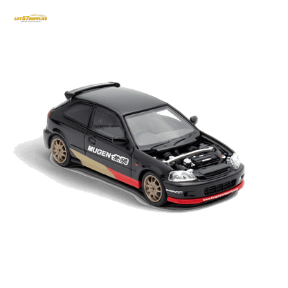 Motorhelix Honda Civic EK9 MUGEN Malaysia Limited Edition - Black 1:64