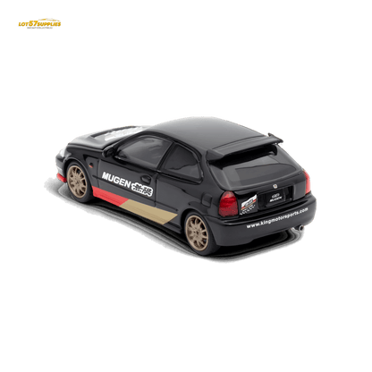 Motorhelix Honda Civic EK9 MUGEN Malaysia Limited Edition - Black 1:64