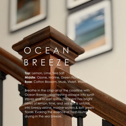 Ocean Breeze Soy Candle