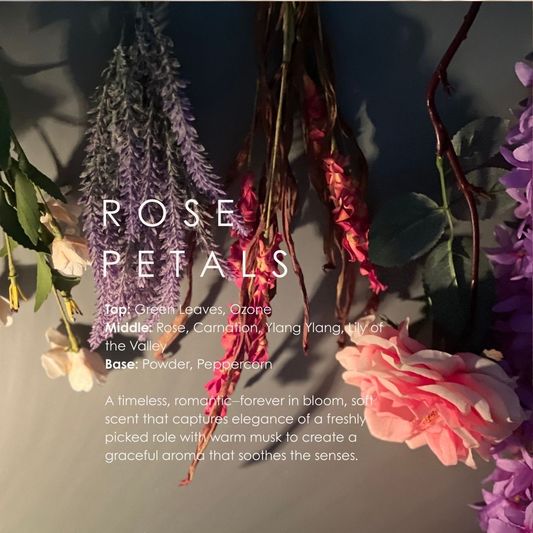 Rose Petals Soy Candle – Classic, Romantic & Elegant Floral