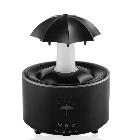 Rotating Aroma Humidifier | LED Mist Diffuser