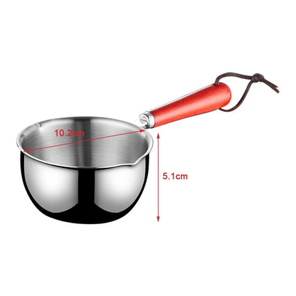 150-300ml Stainless Steel Butter Melting Pot | Hot Sauce Pan
