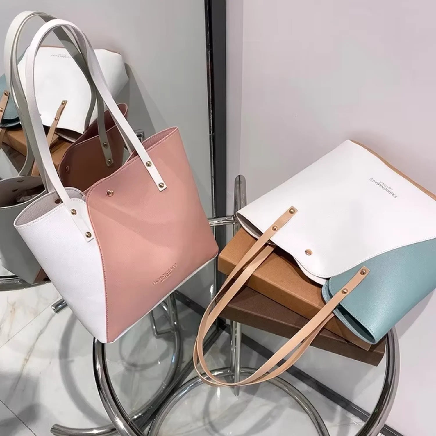 Versatile Mommy Shopping Bag - Stylish Tote for Women & Girls