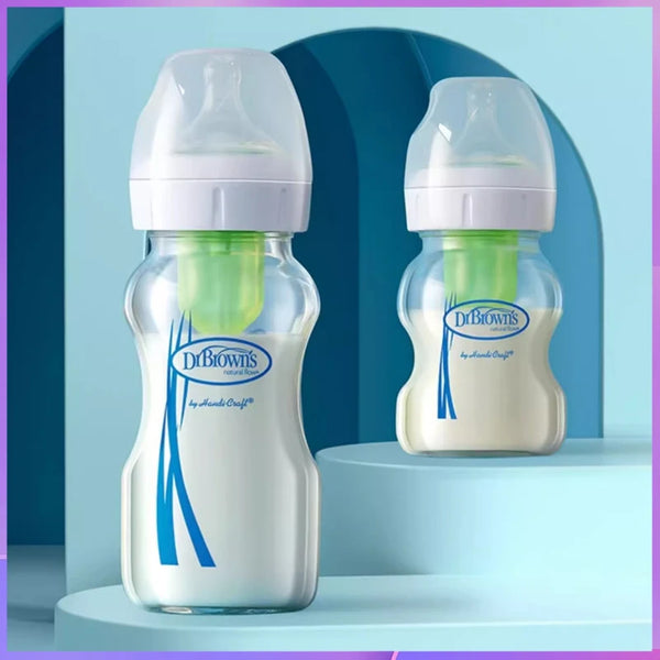 Dr Brown S Newborn Baby Glass Bottle Wide Caliber Anti Flatulence