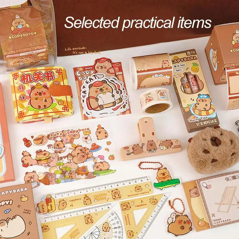 Capybara Stationery Set – Graduation & Birthday Gift