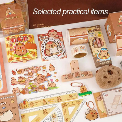 Capybara Stationery Set – Graduation & Birthday Gift