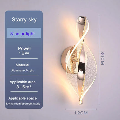Nordic Acrylic LED Wall Sconce