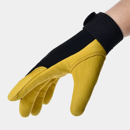 Men's Tough Grip Leather Work Gloves | Utility & Gardening