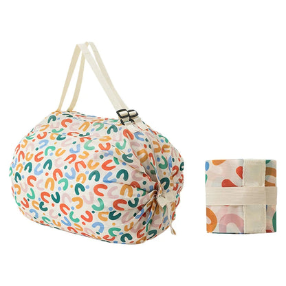 Foldable Shopping Bag - Waterproof Travel Beach & Grocery Bag