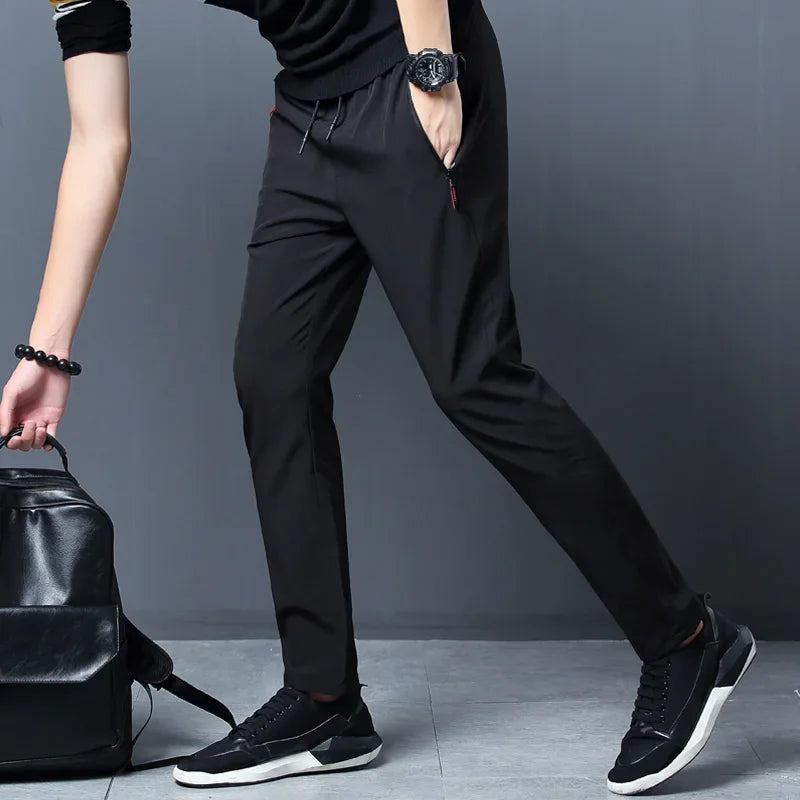 Men's Casual Pants - Stretch Slim Fit Jogger Trousers