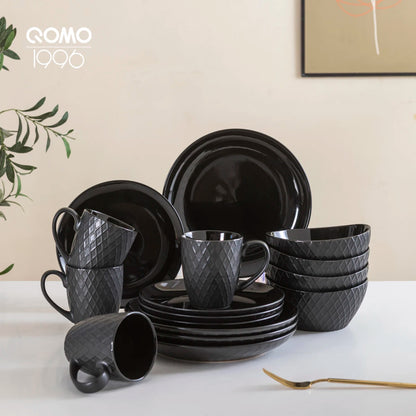 16 Piece Ceramic Dinner Tableware Set