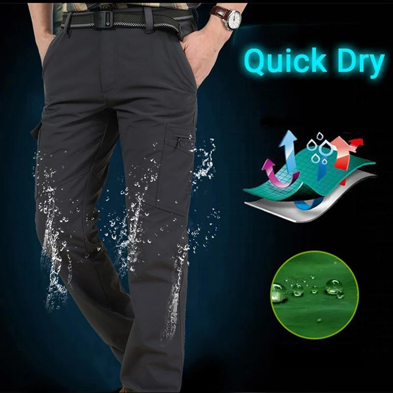 Men's Tactical Cargo Pants for Summer - Military Style