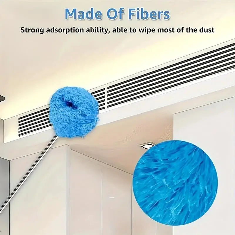 Ceiling Fan Cleaner Duster - Extendable Dust Removal Brush
