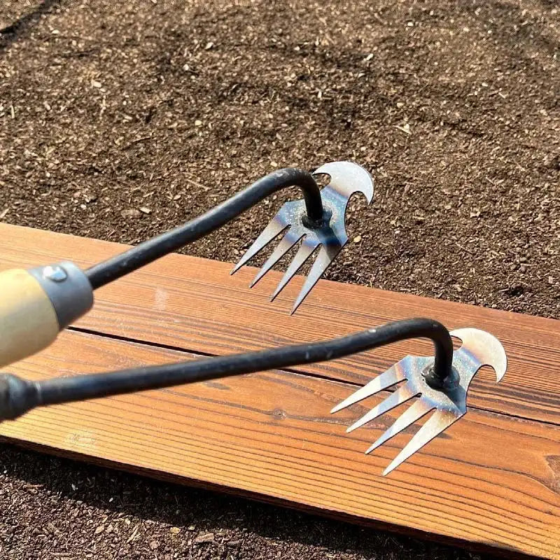 Manganese Steel Hoe - Uprooting & Weeding Garden Tool