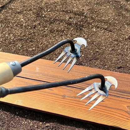 Manganese Steel Hoe - Uprooting & Weeding Garden Tool