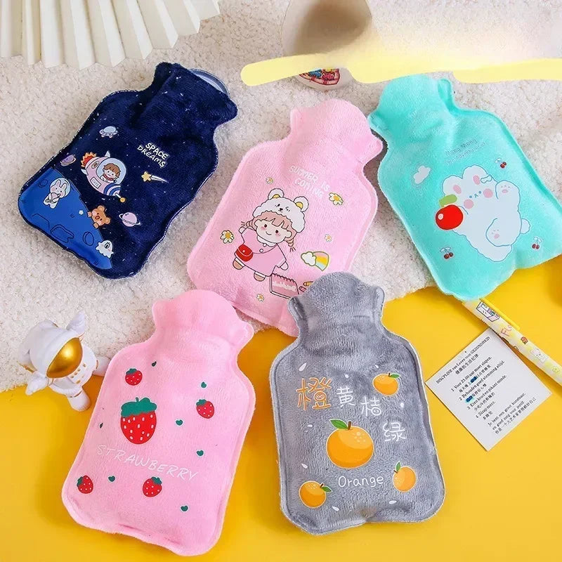 Cute Cartoon Hot Water Bottle | Tummy Warmer