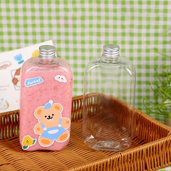 400ML Plastic Cute Yogurt Water Bottle Tour Drinking Bottle Fruit