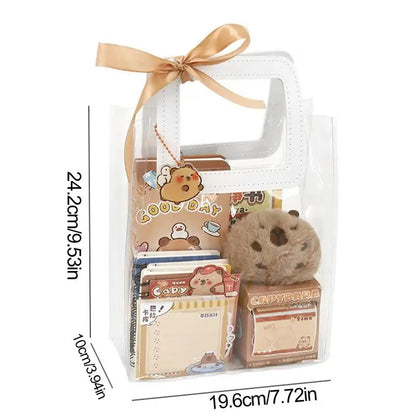 Capybara Stationery Set – Graduation & Birthday Gift
