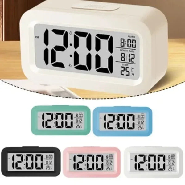 Desk Decorations Table Clock Bedroom Decoration LED Digital Alarm