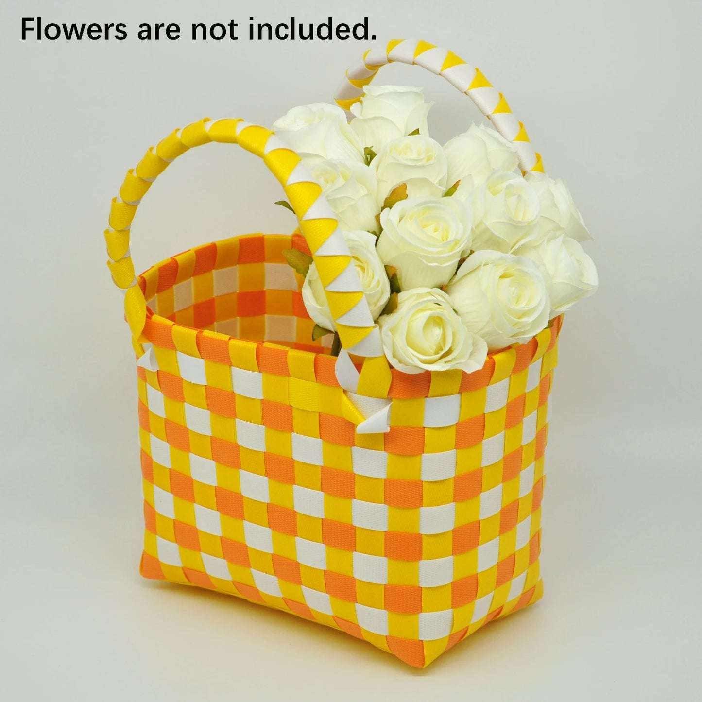 Woven Vegetable Basket Bag - Braided Summer Picnic Handbag