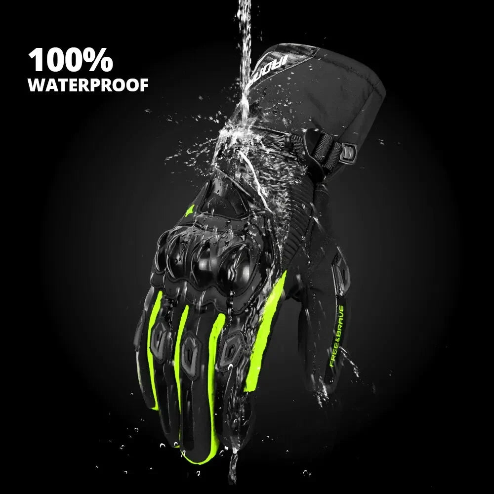 Waterproof Windproof Warm Winter Gloves with Anti-slip