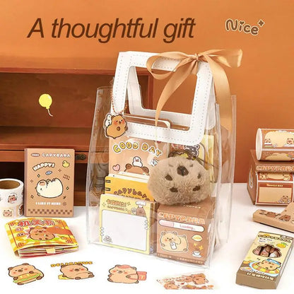 Capybara Stationery Set – Graduation & Birthday Gift