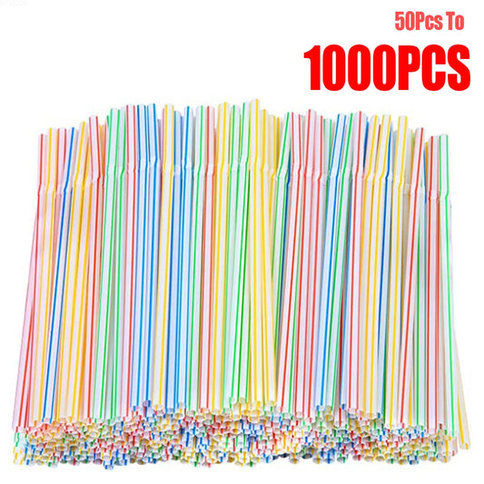 Colorful Flexible Drinking Straws – Wedding & Party Supplies