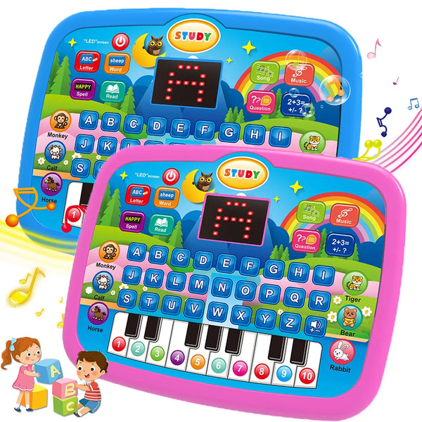 Kids Educational Learning Tablet Toy For Age 3 Early Literacy Math