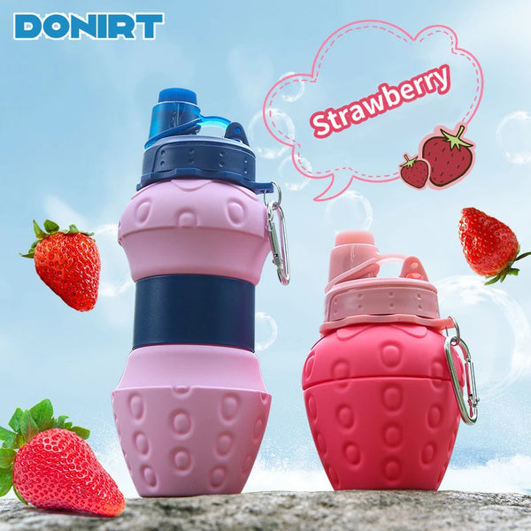 Portable Foldable Sports Water Bottle 600ML Travel Sports Bottle