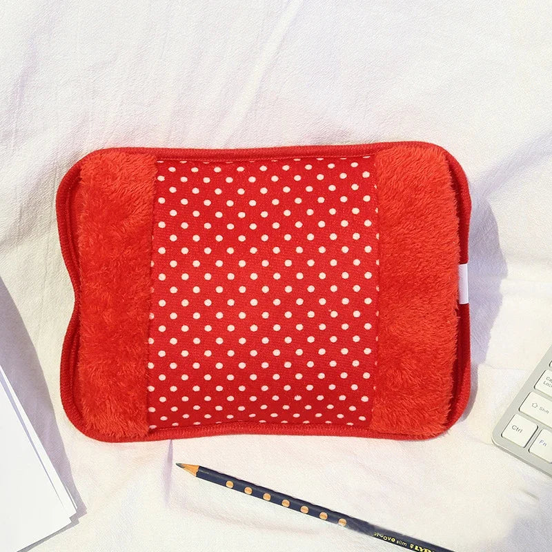 Rechargeable Electric Hot Water Bag | EU Plug Hand Warmer