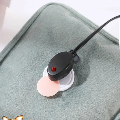 Reusable Electric Hand Warmer | EU Plug Hot Water Bottle