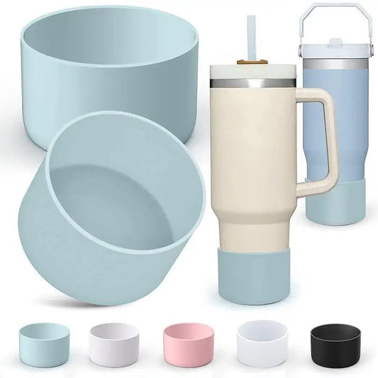 Silicone Insulated Cup Protective Sleeve - Non-Slip Boot for 40oz, 30oz, 20oz Bottles
