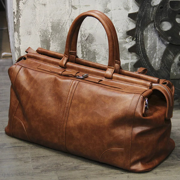 Retro Fashion Men S Handbags Travel Totes Crossbody Bag Large