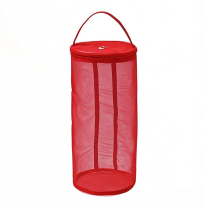 Portable Yarn Storage Bag - Hollow Mesh Knitting Organizer