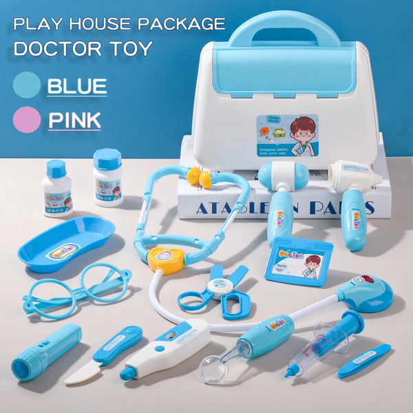Children Playing House Little Doctor Toys Stethoscope Medical Kit