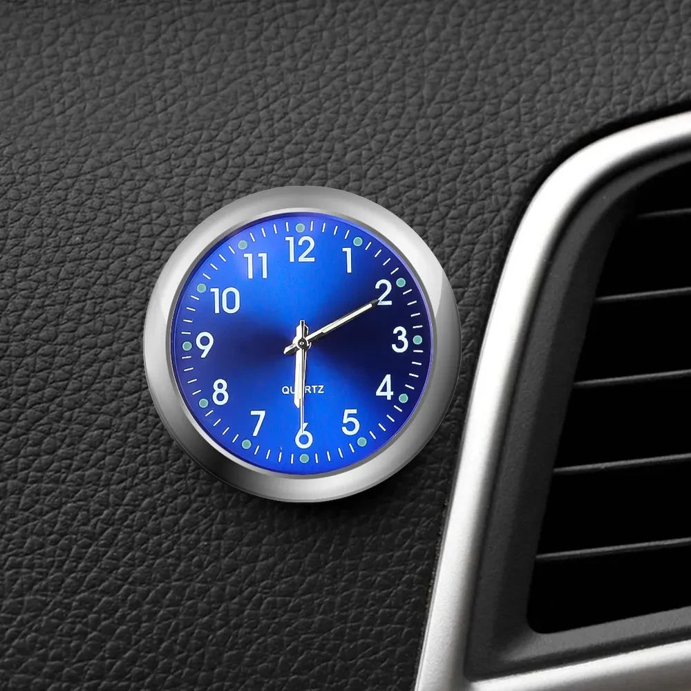 Luminous Stick-On Mini Digital Car Clock | Auto Accessories