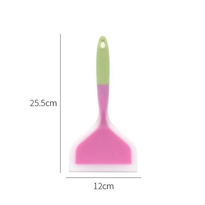 Dual-Color Silicone Spatula | Non-Stick & Heat-Resistant Kitchen Tool