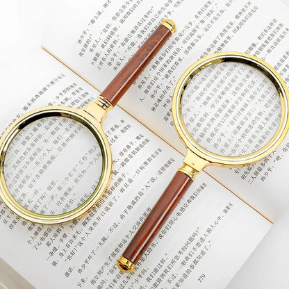 Handheld High-Definition Old Magnifying Glass Handheld Children's Magnifying Glass Reading for The Elderly for People