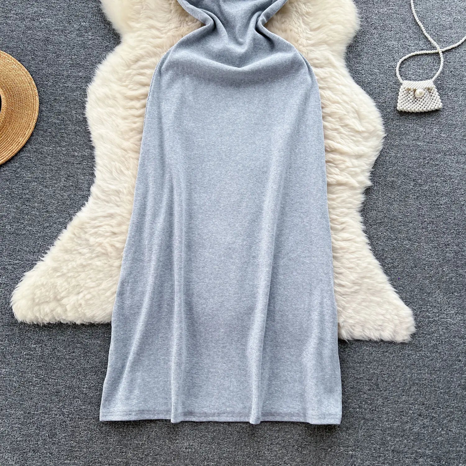 Sexy Hanging Neck Lace-Up Dress - Slimming Summer Party Dress
