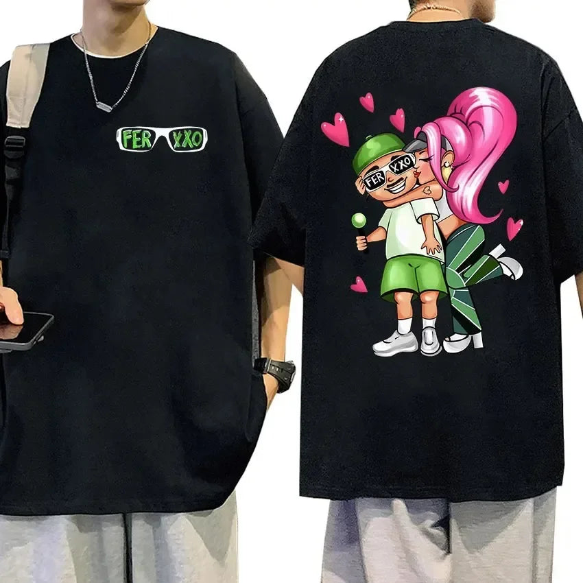 Feid Ferxxo Graphic T-Shirt for Men & Women - Streetwear Style