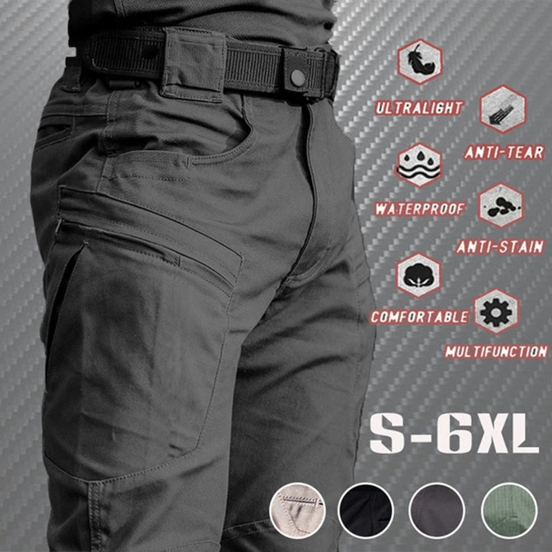Men's Tactical Cargo Pants for Summer - Military Style