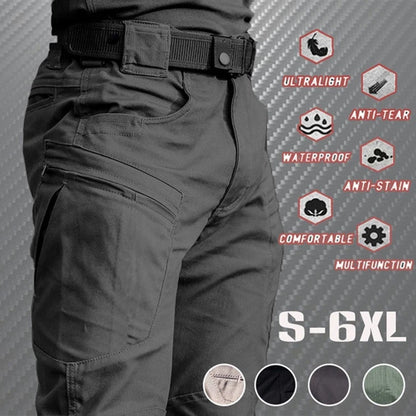 Men's Tactical Cargo Pants for Summer - Military Style